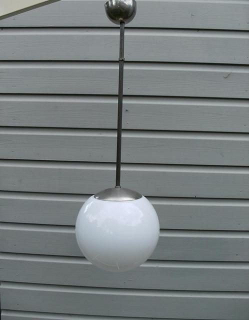 Vintage bollamp, Antiek en Kunst, Antiek | Lampen, Ophalen of Verzenden