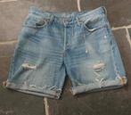 Levi's 501, Straight Fit, Short, blauw, W31, zgan! Robshort, Kleding | Heren, Spijkerbroeken en Jeans, Blauw, W32 (confectie 46) of kleiner