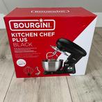 Bourgini kitchen chef plus black NIEUW, Witgoed en Apparatuur, Keukenmixers, Nieuw, Ophalen of Verzenden, 3 snelheden of meer