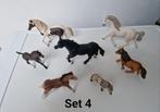 Schleich Paarden Set 4, Verzamelen, Dierenverzamelingen, Ophalen of Verzenden, Zo goed als nieuw, Paard, Beeldje of Figuurtje