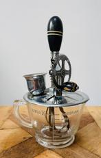 Vintage mayonaise/slagroomklopper met glazen maatbeker, Ophalen of Verzenden