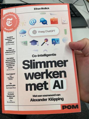 Slimmer Werken met AI - Ethan Mollick beschikbaar voor biedingen