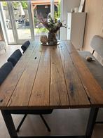 Eettafel 200x100, Huis en Inrichting, Gebruikt, Eikenhout, 200 cm of meer, Vijf personen of meer