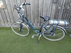 elektrische fiets amslod, Gebruikt, 50 km per accu of meer, 55 tot 59 cm, Ophalen