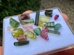 Toermalijn Mix Nigeria, Verzamelen, Mineralen en Fossielen, Ophalen of Verzenden