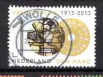 gestempelde zegel. jaar 2013:  vredespaleis, Postzegels en Munten, Postzegels | Nederland, Ophalen of Verzenden, Na 1940, Gestempeld