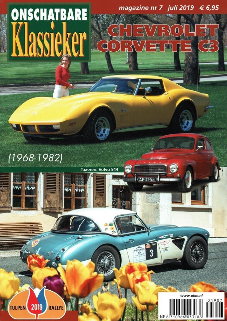 Onschatbare Klassieker 2019 nr. 7 (oa Chevrolet Corvette C3), Boeken, Auto's | Folders en Tijdschriften, Gelezen, Algemeen, Verzenden