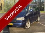 Volkswagen Transporter Caravelle 2.5 Benzine / 9 - PERSOONS, Stof, Gebruikt, Overige carrosserieën, Blauw