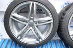 Mercedes 18 inch A-klasse B-klasse CLA winterset 5x112, Auto-onderdelen, Banden en Velgen, 18 inch, Gebruikt, Banden en Velgen