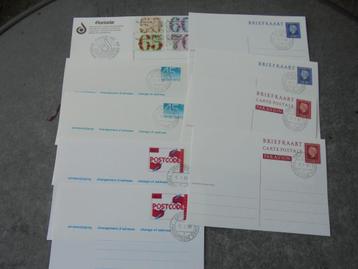 Nederland. partij gebr postwaardestukken, 1e dag st Fil Dst beschikbaar voor biedingen
