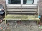 Houten tuinbank, Tuin en Terras, Tuinbanken, Ophalen, Gebruikt, Hout