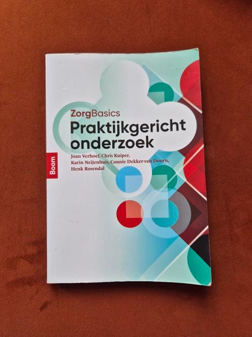 Chris Kuiper - Zorgbasics praktijkgericht onderzoek, Boeken, Studieboeken en Cursussen, Nieuw, Ophalen of Verzenden