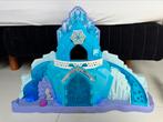 Fisher price Little People Frozen kasteel, Ophalen, Zo goed als nieuw, Speelset, Met geluid