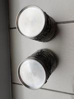 Antieke Duitse Tinnen Bekers - Set van 2 Decoratieve Mokken, Antiek en Kunst, Ophalen of Verzenden