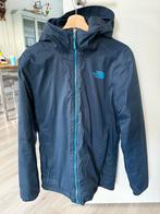 North face jas, lichtgevoerd, blauw, XS, Ophalen of Verzenden, Zo goed als nieuw, Maat 46 (S) of kleiner, Blauw