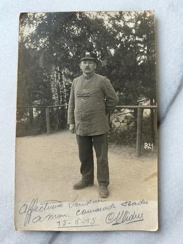 Wo1: ak Franse krijgsgevangene uniform Konigsbruck sachsen beschikbaar voor biedingen