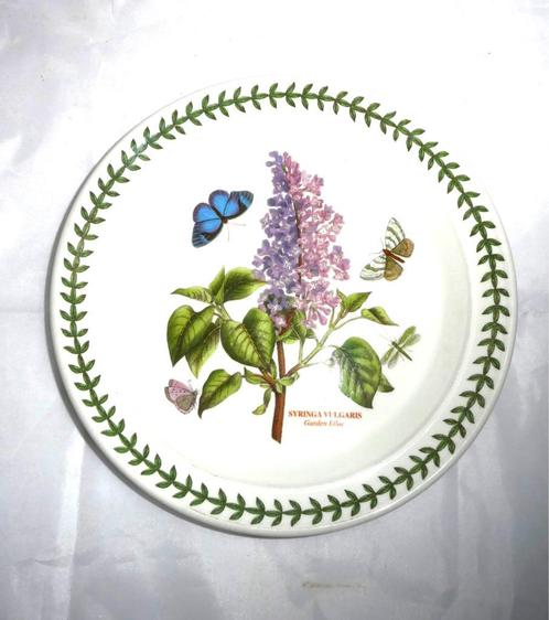 Portmeirion The Botanic Garden bord Syringa Vulgaris 21,5 cm, Huis en Inrichting, Keuken | Servies, Zo goed als nieuw, Bord(en)