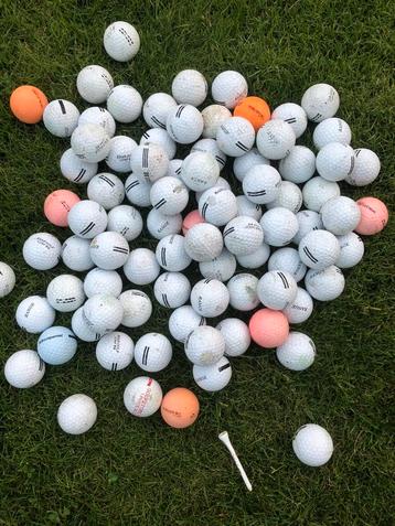Golfballen circa 100 stuks beschikbaar voor biedingen