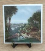 Mosa tegel "picknick / liefde", volgnr 35, Ophalen of Verzenden