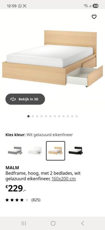 Ikea Malm bed ombouw - afbeelding 6