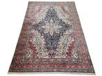 Handgeknoopt Perzisch wol Kashmir tapijt Animals 245x347cm, Persian Perzisch vintage oosters hype, Crème, 200 cm of meer, Ophalen of Verzenden