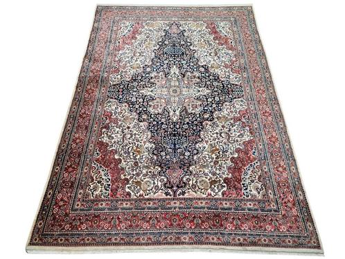 Handgeknoopt Perzisch wol Kashmir tapijt Animals 245x347cm, Huis en Inrichting, Stoffering | Tapijten en Kleden, Zo goed als nieuw