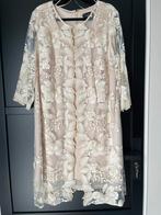 Moeder van de bruid(egom) jurk met kanten jas mt 46/48, Kleding | Dames, Trouwkleding en Trouwaccessoires, Beige, Ophalen of Verzenden