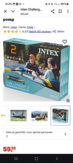 Intex rubberboot 2 persoons, Watersport en Boten, Kano's, Ophalen of Verzenden, Zo goed als nieuw, Twee personen, Overige typen