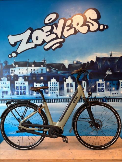 Qwic Premium i MN7+ Damesfiets | Khaki Green | 540Wh accu, Fietsen en Brommers, Elektrische fietsen, Gebruikt, Qwic, 47 tot 51 cm