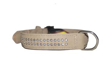 FLAMINGO Halsband Kaki Nekomtrek 36,5-43 cm B-Keus -55% OFF! beschikbaar voor biedingen