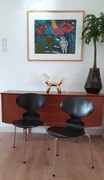 Set van zes Ant Chairs (Fritz Hansen / Arne Jacobsen), Ophalen, Zo goed als nieuw, Vijf, Zes of meer stoelen
