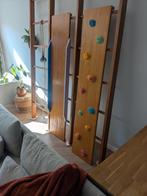 Glijbaan en boulderplank massief en behandeld hout, Huis en Inrichting, Ophalen of Verzenden, Zo goed als nieuw