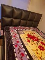 Box Spring, Huis en Inrichting, Slaapkamer | Boxsprings, Eenpersoons, Zwart, Ophalen of Verzenden, Zo goed als nieuw