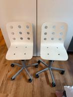 2x witte ikea stoeltjes, Ophalen, Zo goed als nieuw, Wit