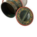 Vintage IJzeren Melkkan Hindelooper Melkbus Metalen Bus, Ophalen of Verzenden