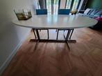 Ovale eettafel 190x110 centimeter
Wit geschilderd, Ophalen, Gebruikt, 100 tot 150 cm, Eikenhout