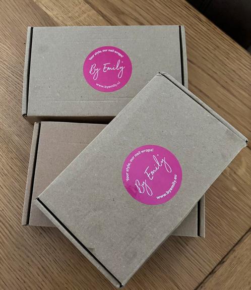 Complete set Nail wraps van by Emily, Sieraden, Tassen en Uiterlijk, Uiterlijk | Cosmetica en Make-up, Zo goed als nieuw, Toebehoren