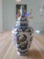 Boch dekselvaas Vieux Rhodes met Foo dog puntgaaf, Antiek en Kunst, Ophalen of Verzenden