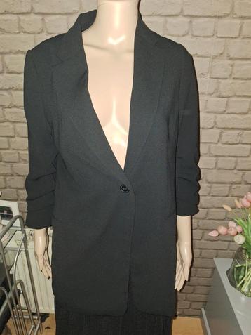 H&M blazer zwart oversized maat 36/S beschikbaar voor biedingen