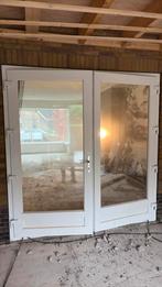 Kunststof tuindeuren inclusief kozijn - 236cm x 230cm, Doe-het-zelf en Verbouw, Kozijnen en Schuifpuien, Ophalen, Kunststof, Deurkozijn