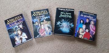 Vier boeken van Virginia Andrews beschikbaar voor biedingen