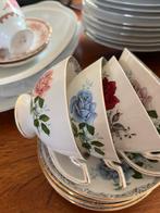 Oude theekopjes jaren 50 en 7 koffiekopjes bieden, Antiek en Kunst, Antiek | Servies compleet, Ophalen of Verzenden
