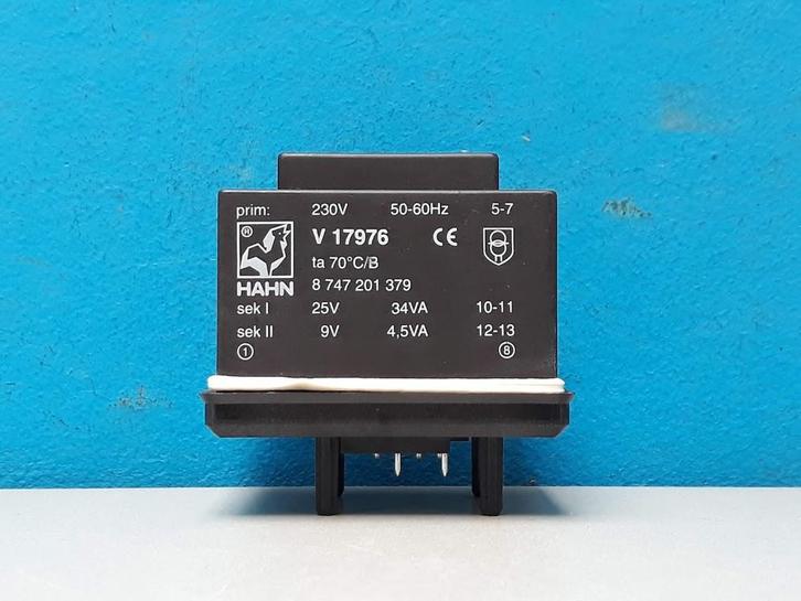 Transformator Bosch VRC 25 II ZWE 24-5mfa 87172010520, Doe-het-zelf en Verbouw, Verwarming en Radiatoren, Gebruikt, Cv-ketel of Combi-ketel