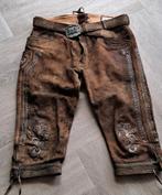 Lederhosen oktoberfest maat 50, Kleding | Heren, Carnavalskleding en Feestkleding, Ophalen of Verzenden, Zo goed als nieuw, Maat 48/50 (M)