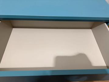 IKEA Malm Turquoise Ladekast - 3 Laden - afbeelding 2