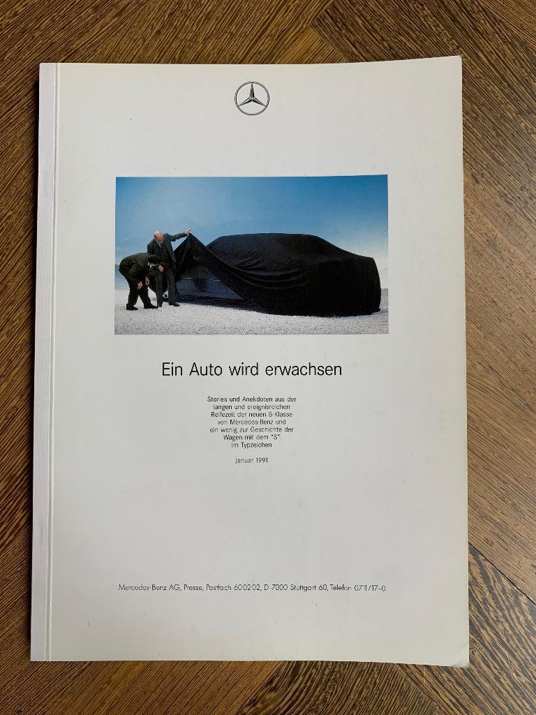 Persboek Mercedes-Benz S-klasse W140 1991 nieuw!, Nieuw, Mercedes-Benz, Mercedes, Ophalen of Verzenden