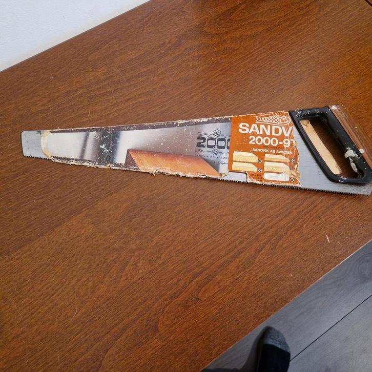 Vintage Sandvik Zaag - Goede Staat!, Doe-het-zelf en Verbouw, Gereedschap | Handgereedschap, Ophalen of Verzenden
