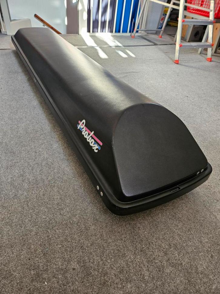 Skibox 2.20m lang, afsluitbaar, Auto diversen, Dakkoffers, Gebruikt, Ophalen