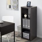 IKEA KALLAX / KALLAX Open kast, zwartbruin, 42x112 cm, Ophalen, Zo goed als nieuw