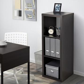 IKEA KALLAX / KALLAX Open kast, zwartbruin, 42x112 cm beschikbaar voor biedingen